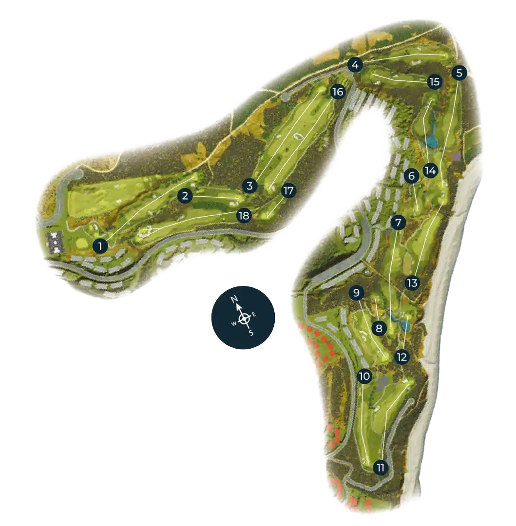 Campo de golf Links en La Hacienda Golf